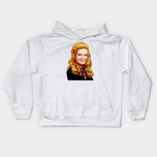 Lynn Anderson - An illustration by Paul Cemmick Kids Hoodie